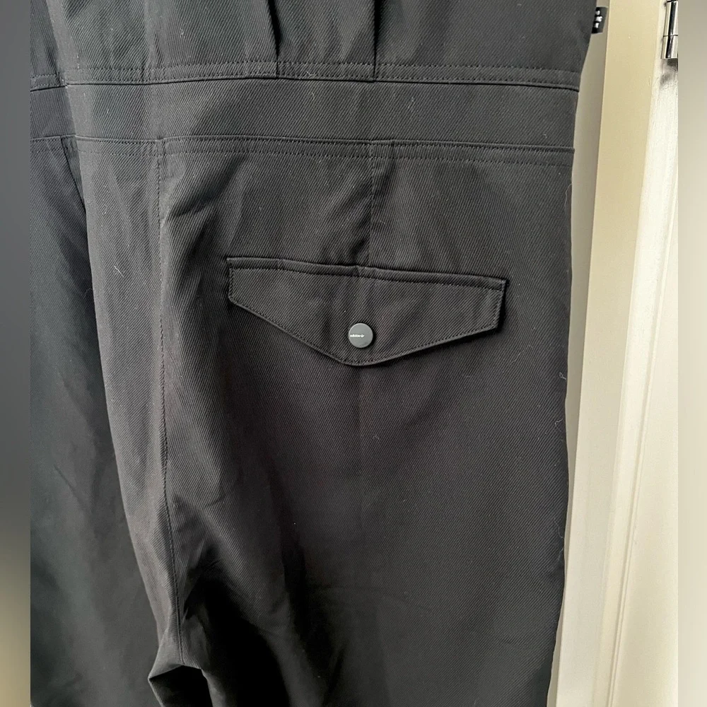 Adidas Black Zip-Up sleeveless jumpsuit with Logo - Picture 4 of 9